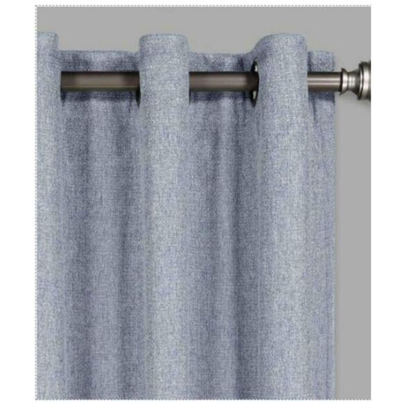 1pc 50" x 95" Cara Absolute Zero Blackout Window Panel - Eclipse - Picture 2 of 2